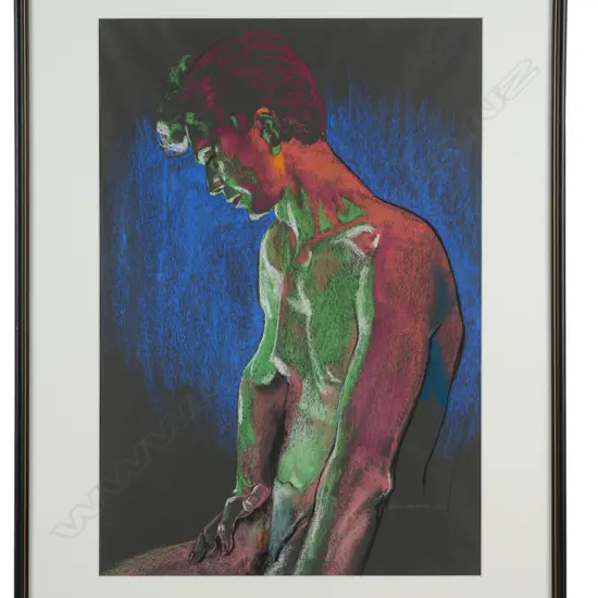 Douglas James Watkins (1925-2012) 'Male nude', 1992